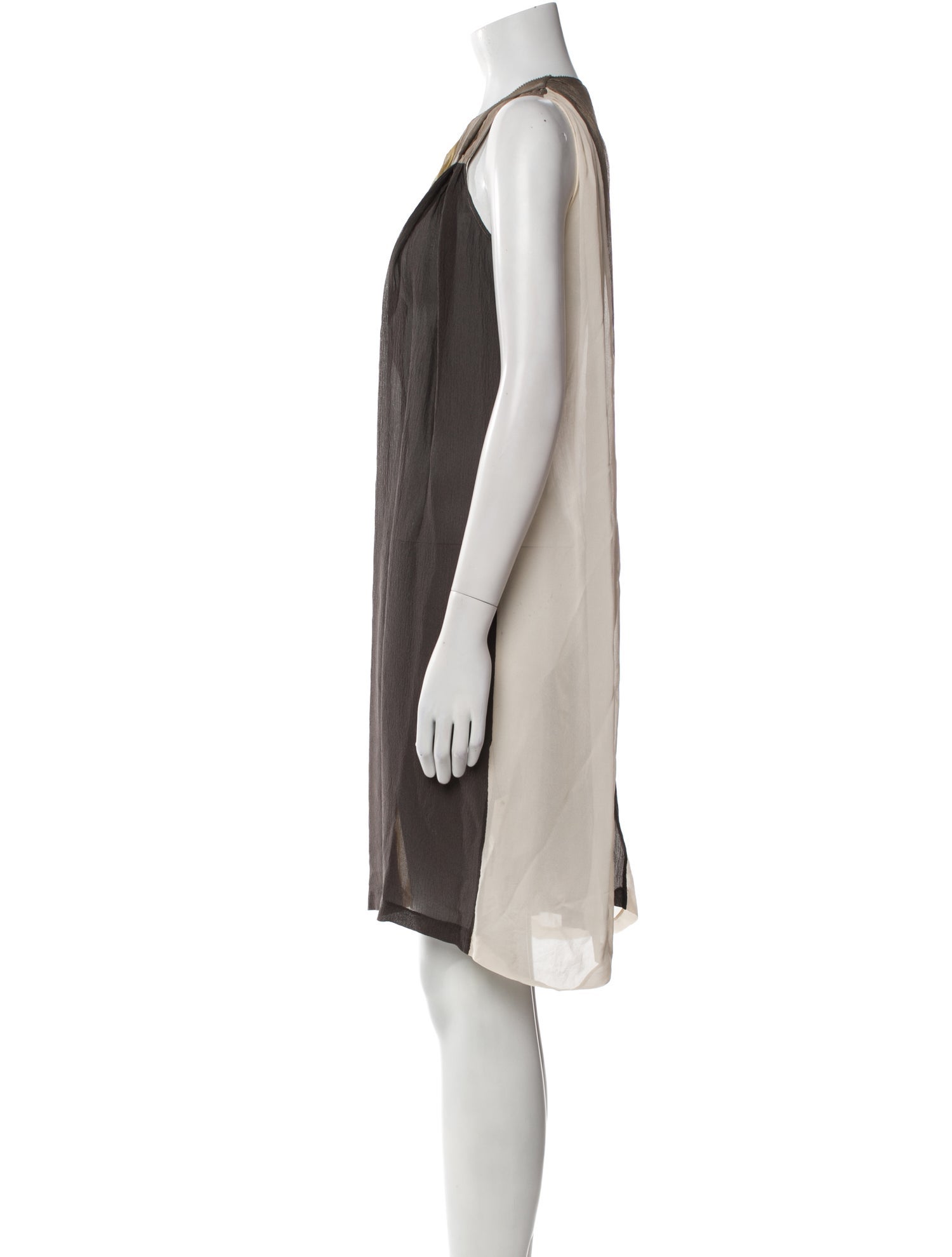 Schumacher Silk Knee-Length Dress