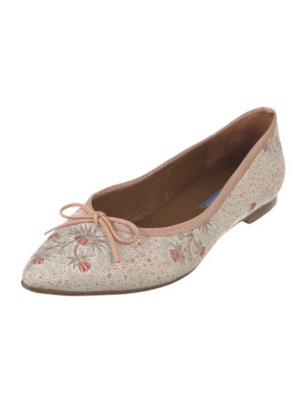 Schumacher Canvas Printed Ballet Flats