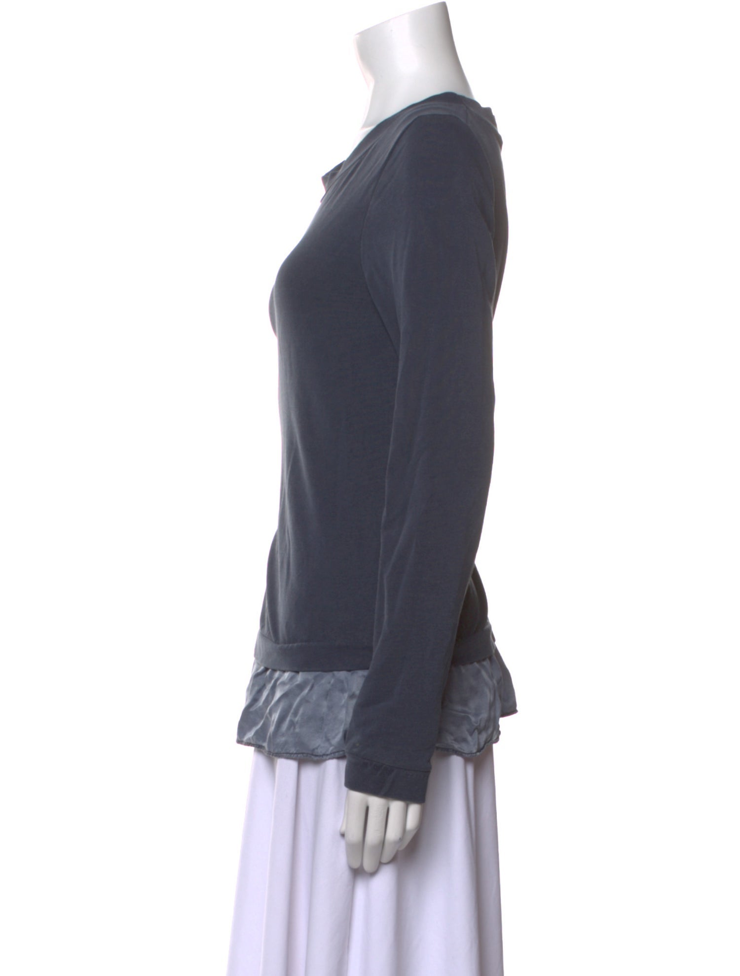 Schumacher Scoop Neck Long Sleeve T-Shirt