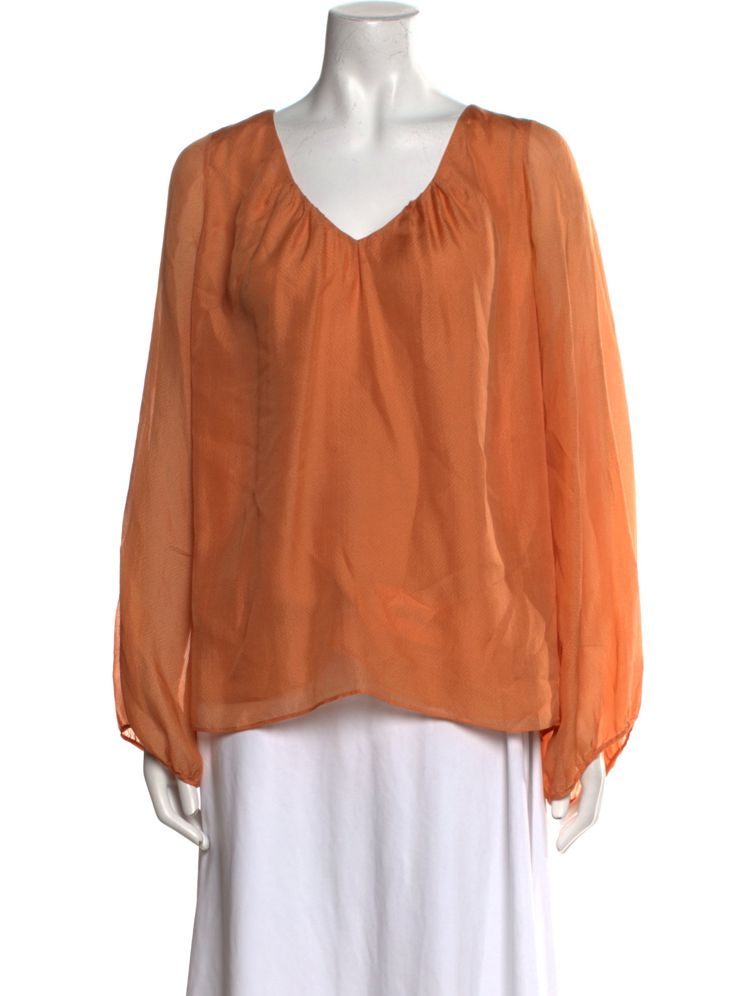 Schumacher Silk V-Neck Blouse