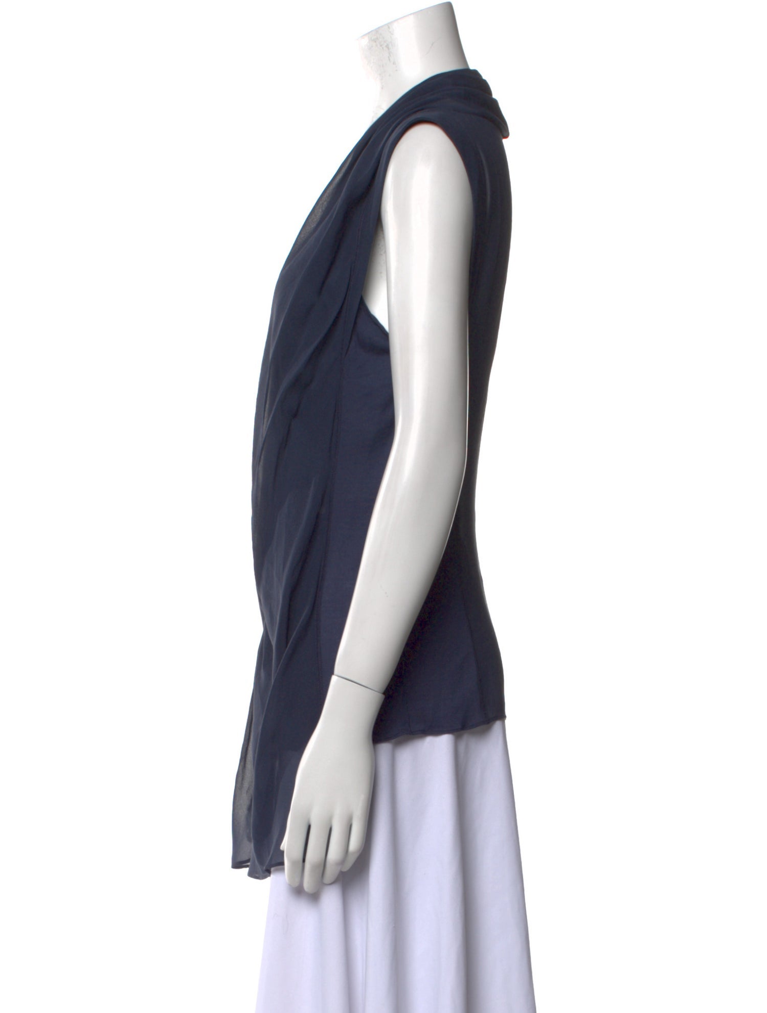 Schumacher V-Neck Sleeveless Tunic
