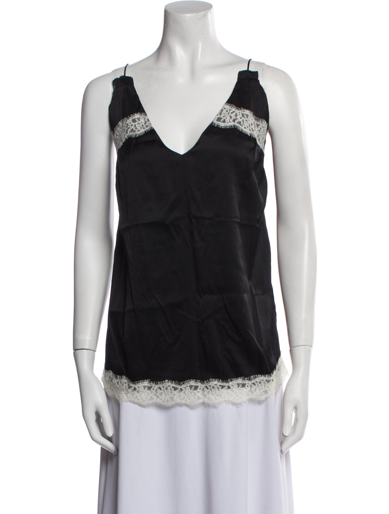 Schumacher Silk V-Neck Top