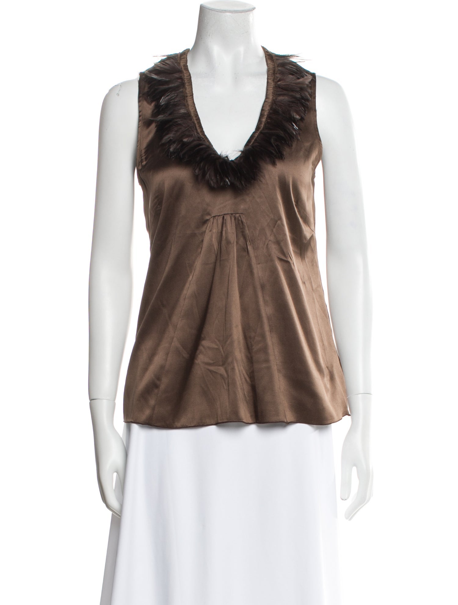 Schumacher Silk V-Neck Top