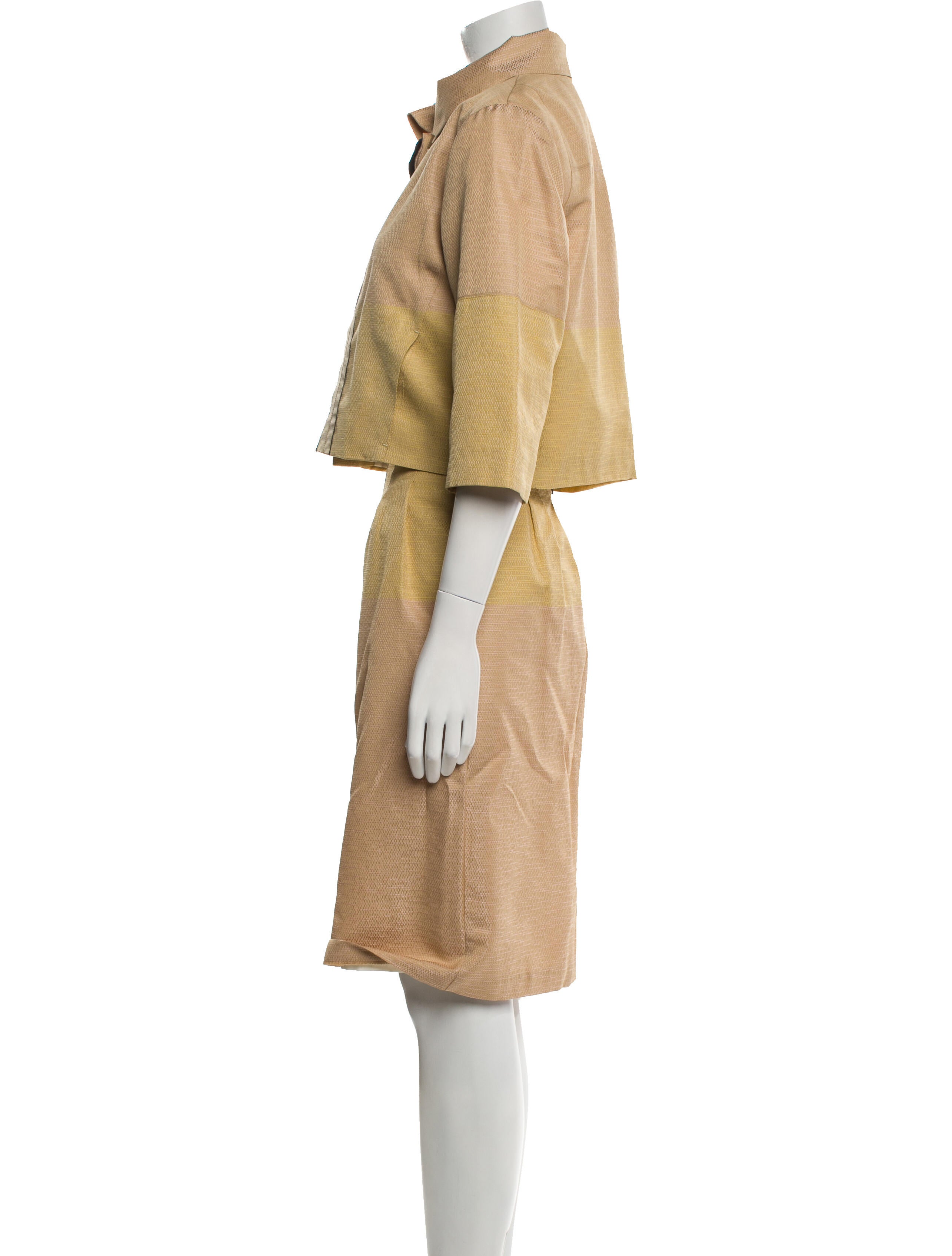 Schumacher Pleated Accents Skirt Set w/ Tags