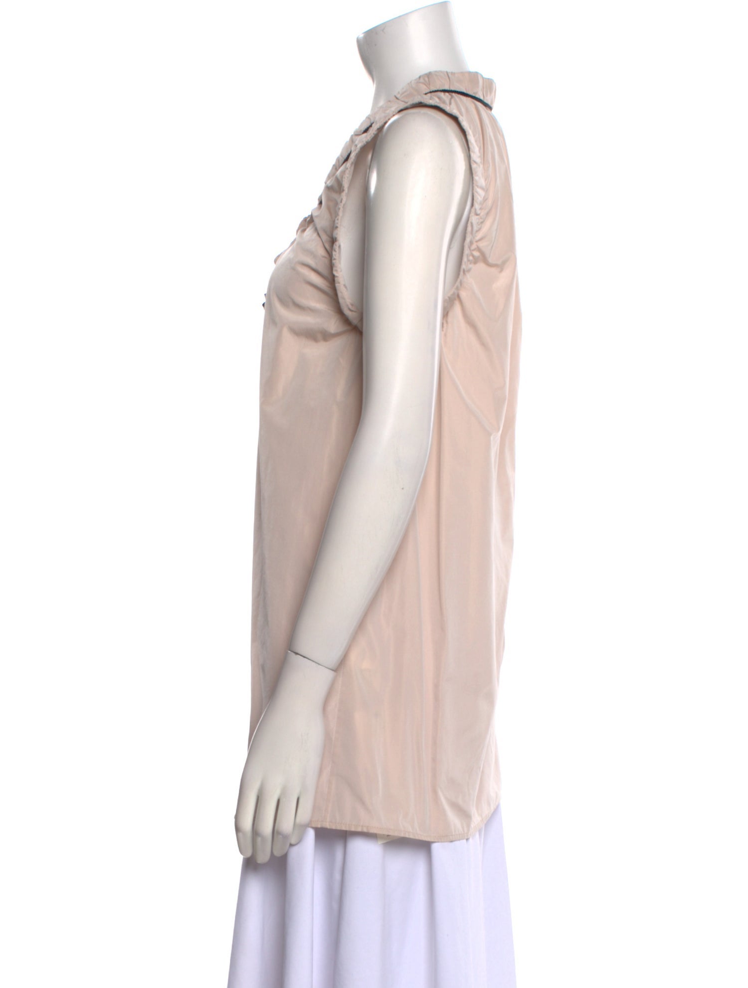 Schumacher V-Neck Sleeveless Tunic