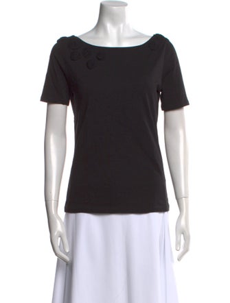 Schumacher Bateau Neckline Short Sleeve T-Shirt