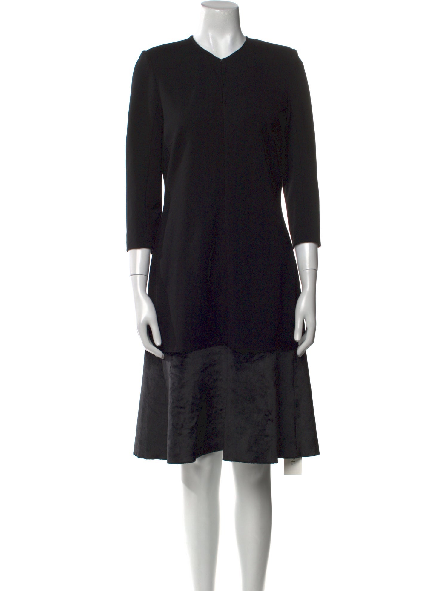 Schumacher Crew Neck Knee-Length Dress
