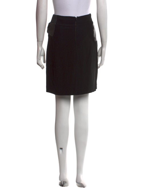 Schumacher Lamb Leather Knee-Length Skirt