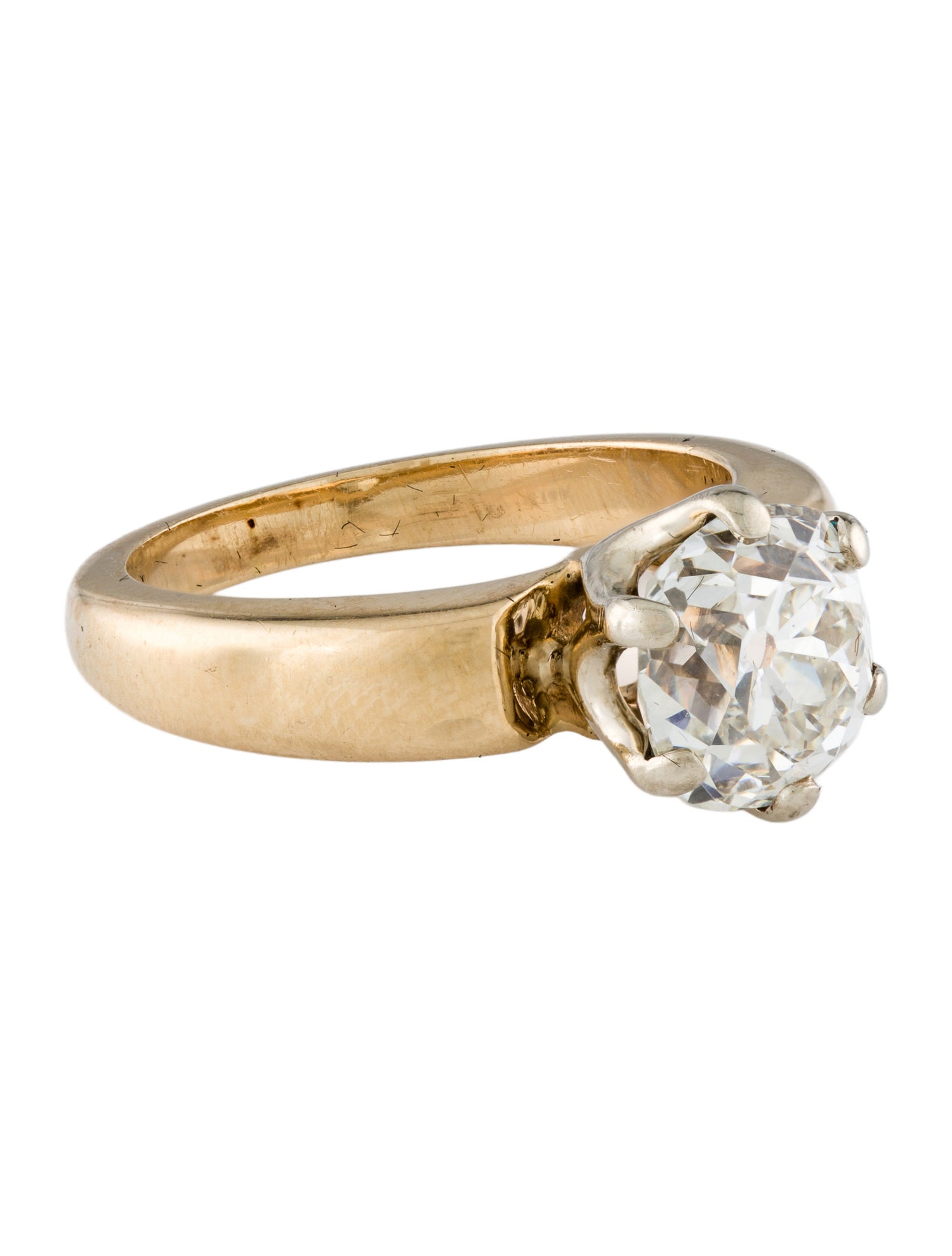Shreve, Crump & Low 14K Diamond Engagement Ring