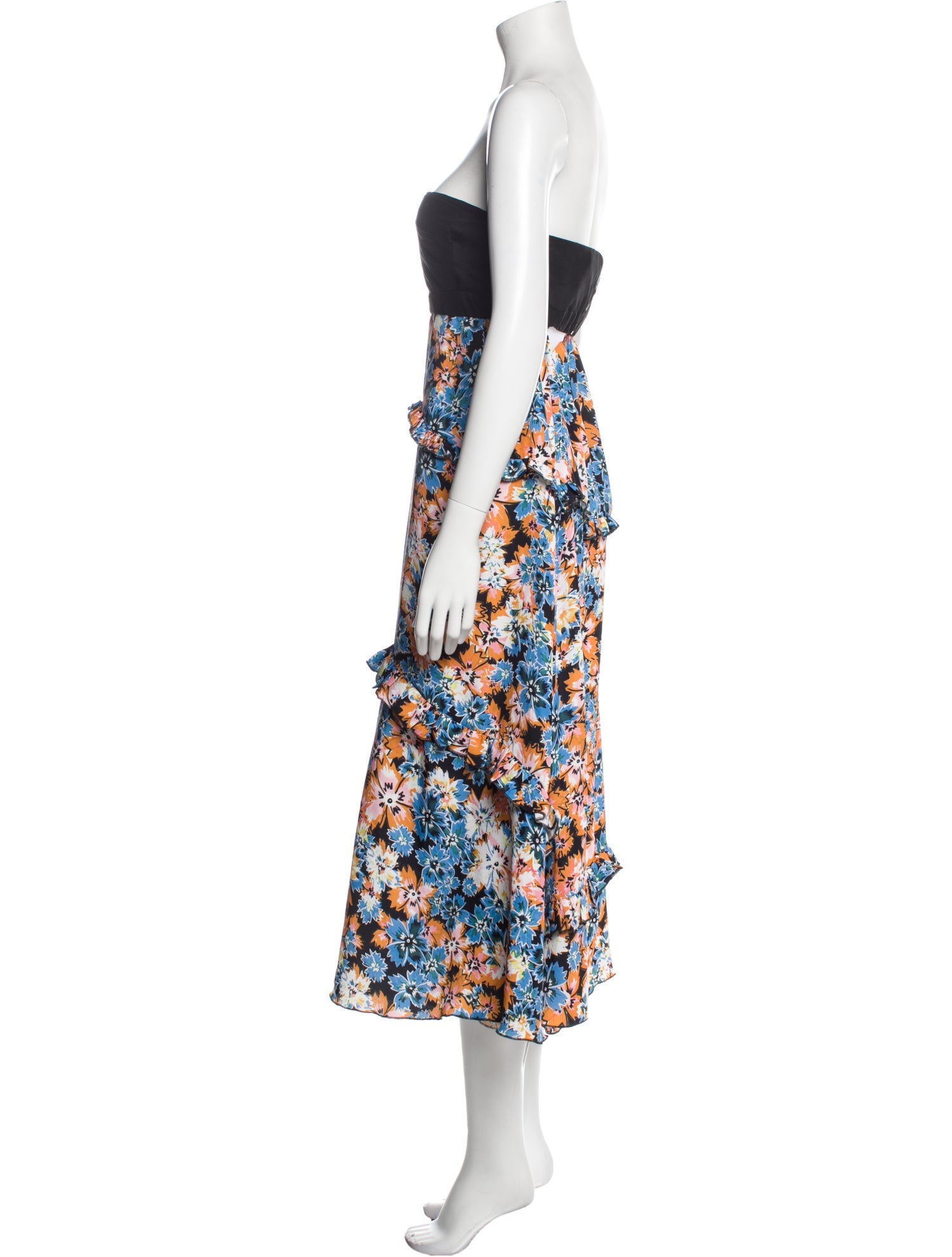 Scanlan Theodore Floral Print Mini Dress w/ Tags