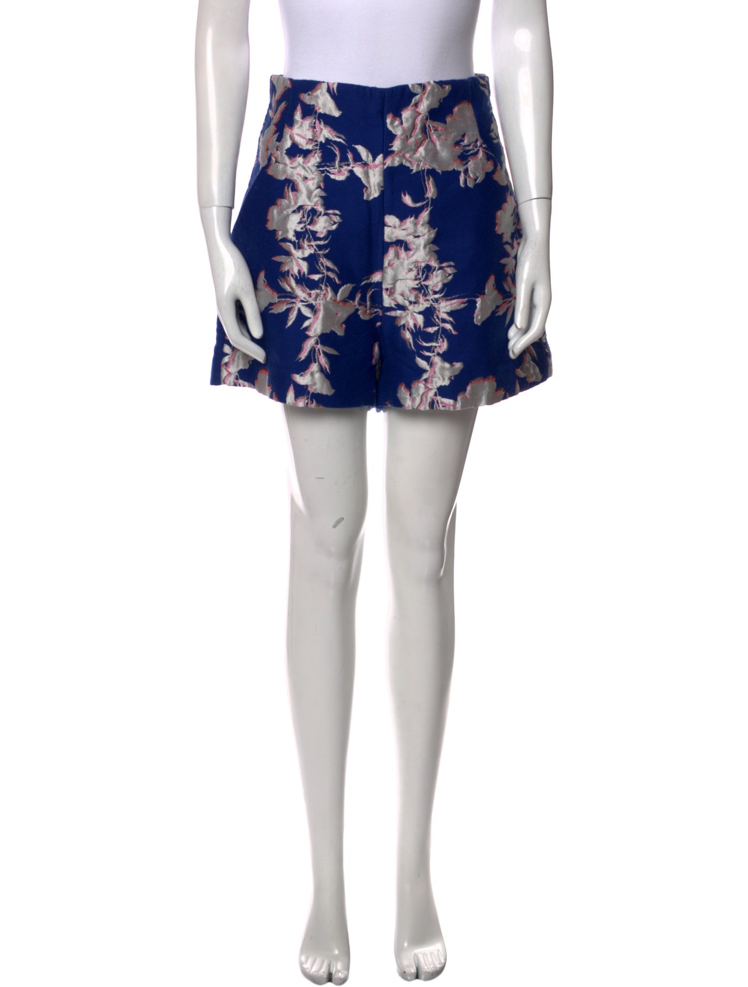 Scanlan Theodore Floral Print Mini Shorts