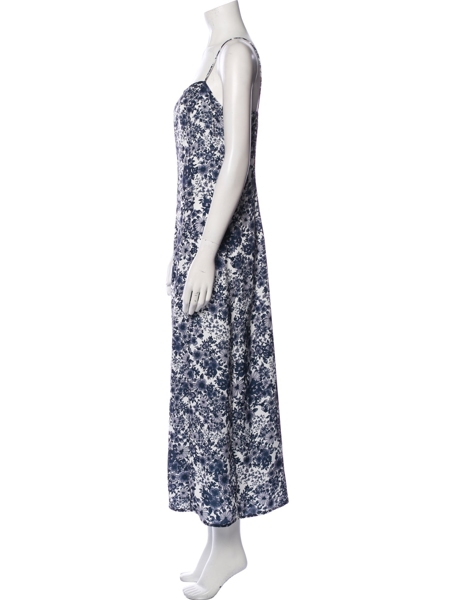 Scanlan Theodore Floral Print Long Dress