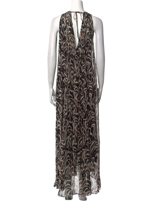 Scanlan Theodore Printed Long Dress
