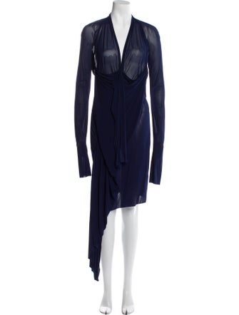 Scanlan Theodore V-Neck Long Dress