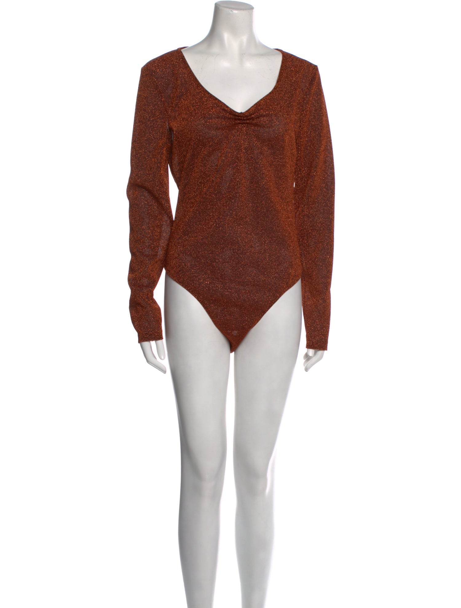 Scanlan Theodore V-Neck Long Sleeve Bodysuit w/ Tags