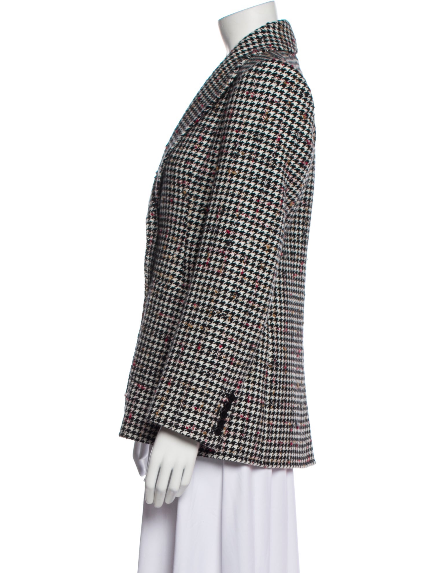 Scanlan Theodore Houndstooth Print Blazer