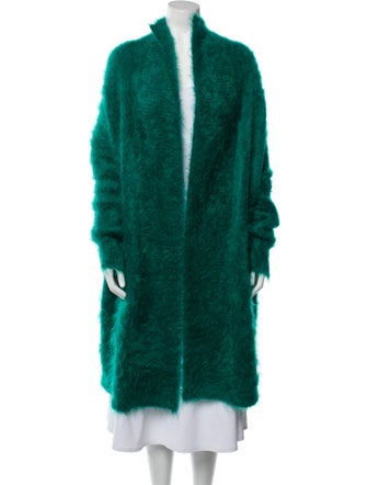 Scanlan Theodore Kid Mohair Open Front Sweater