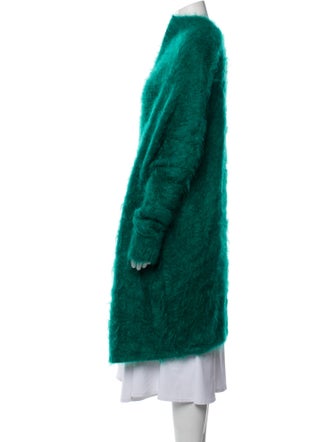 Scanlan Theodore Kid Mohair Open Front Sweater