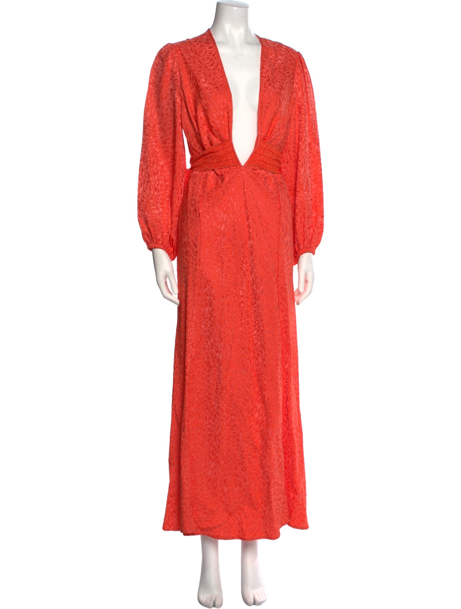 Scanlan Theodore V-Neck Long Dress