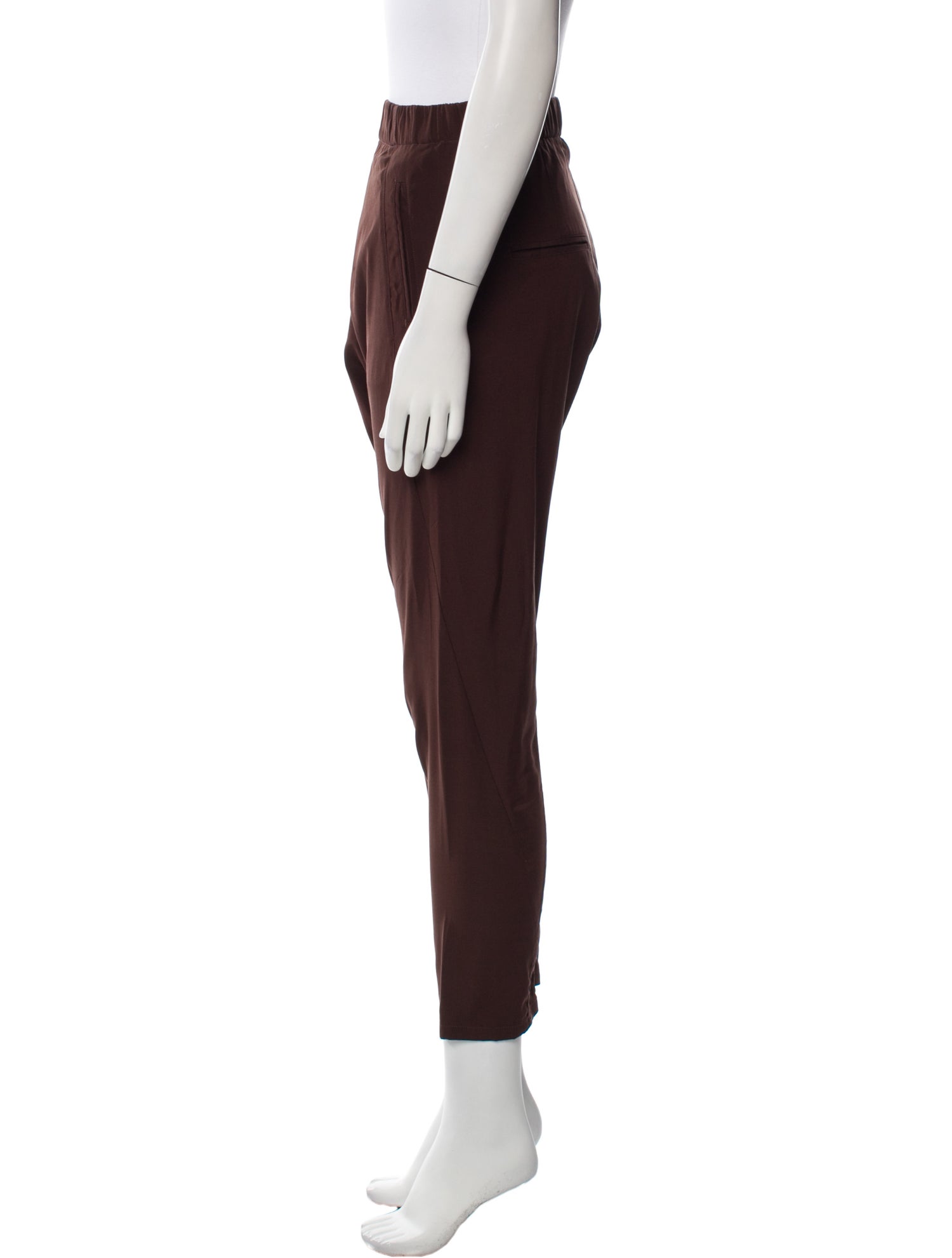 Scanlan Theodore Silk Skinny Leg Pants