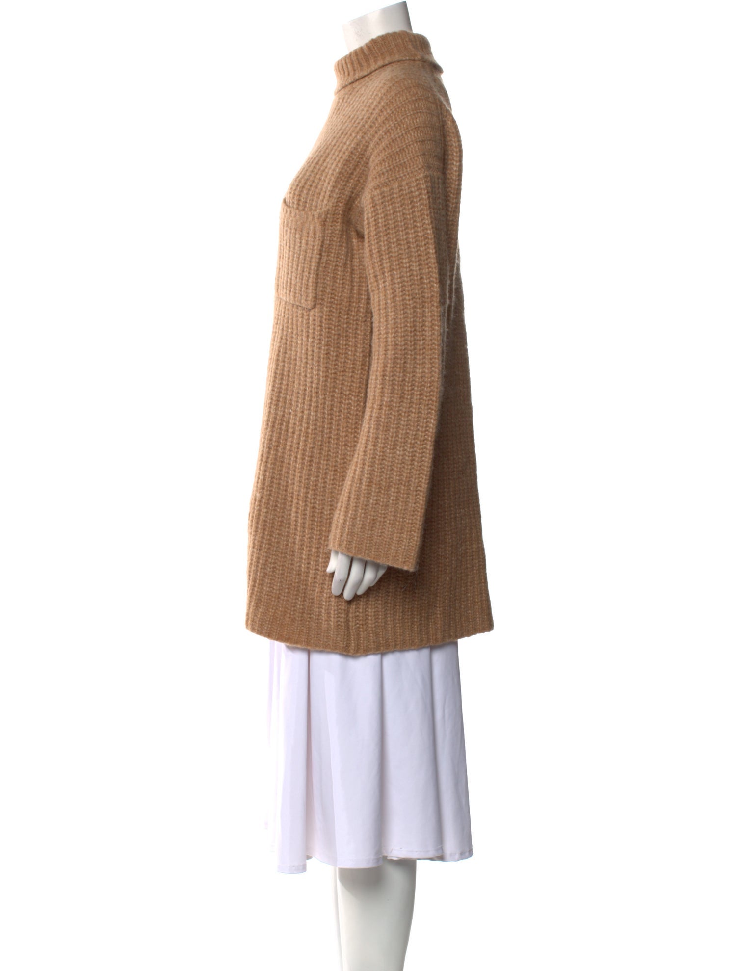 Scanlan Theodore Wool Mock Neck Sweater