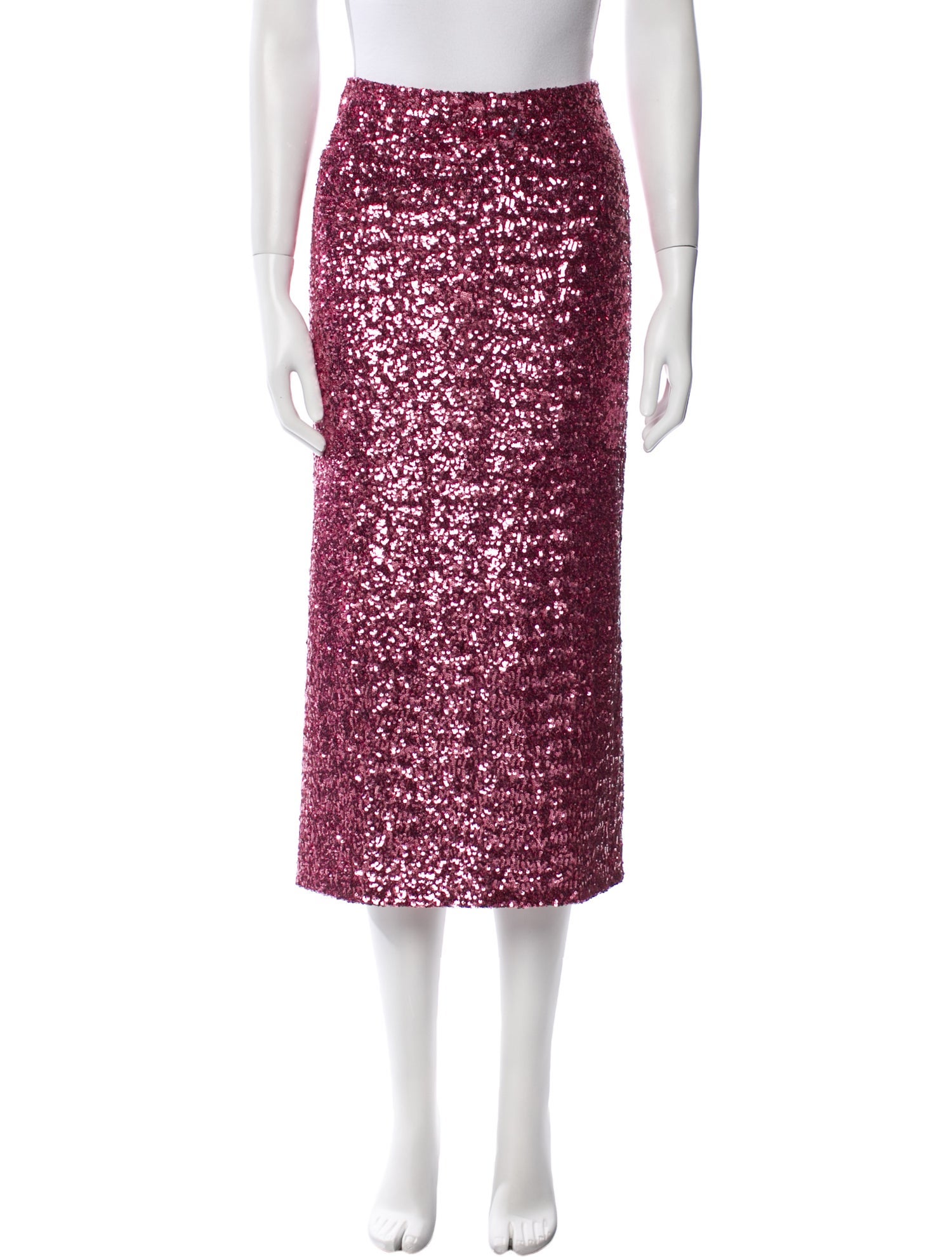 Scanlan Theodore Sequin Embellishments Midi Length Skirt