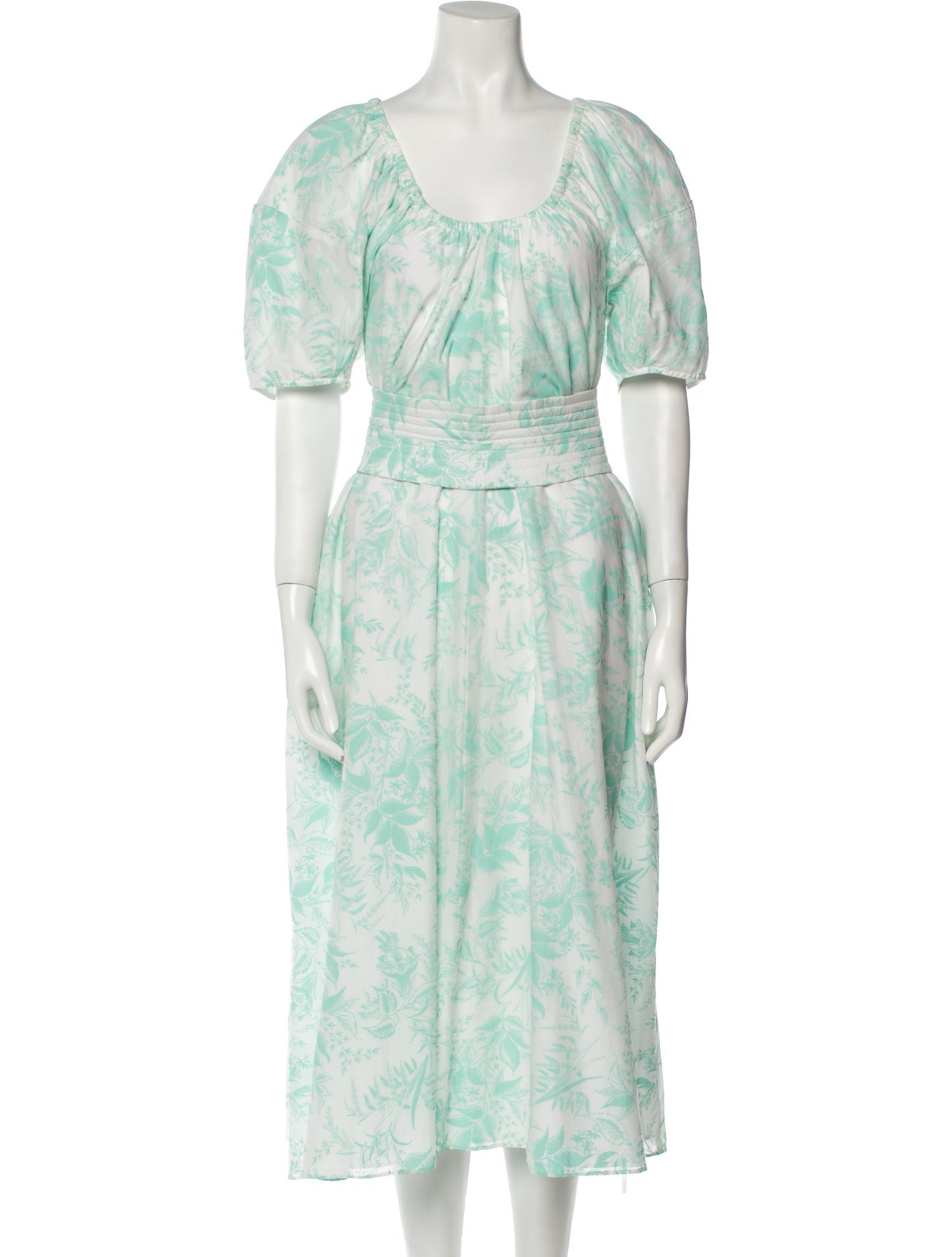 Scanlan Theodore Floral Print Long Dress