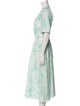 Scanlan Theodore Floral Print Long Dress