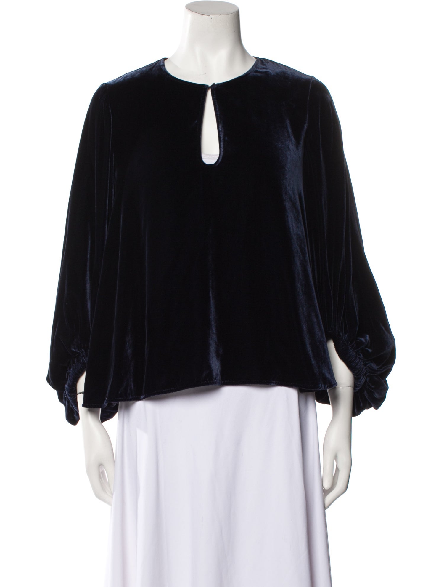 Scanlan Theodore Cowl Neck Long Sleeve Blouse