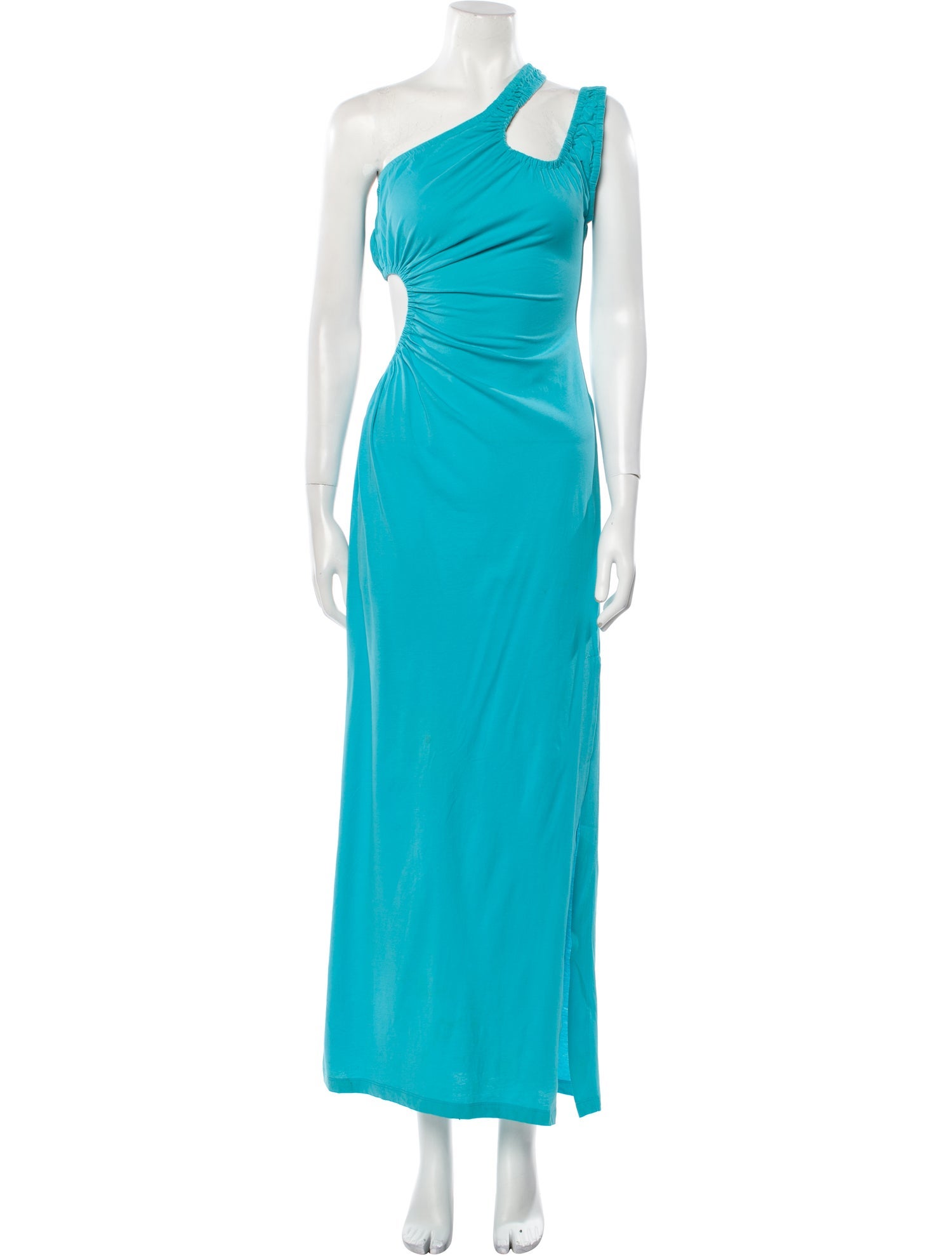 Scanlan Theodore One-Shoulder Long Dress