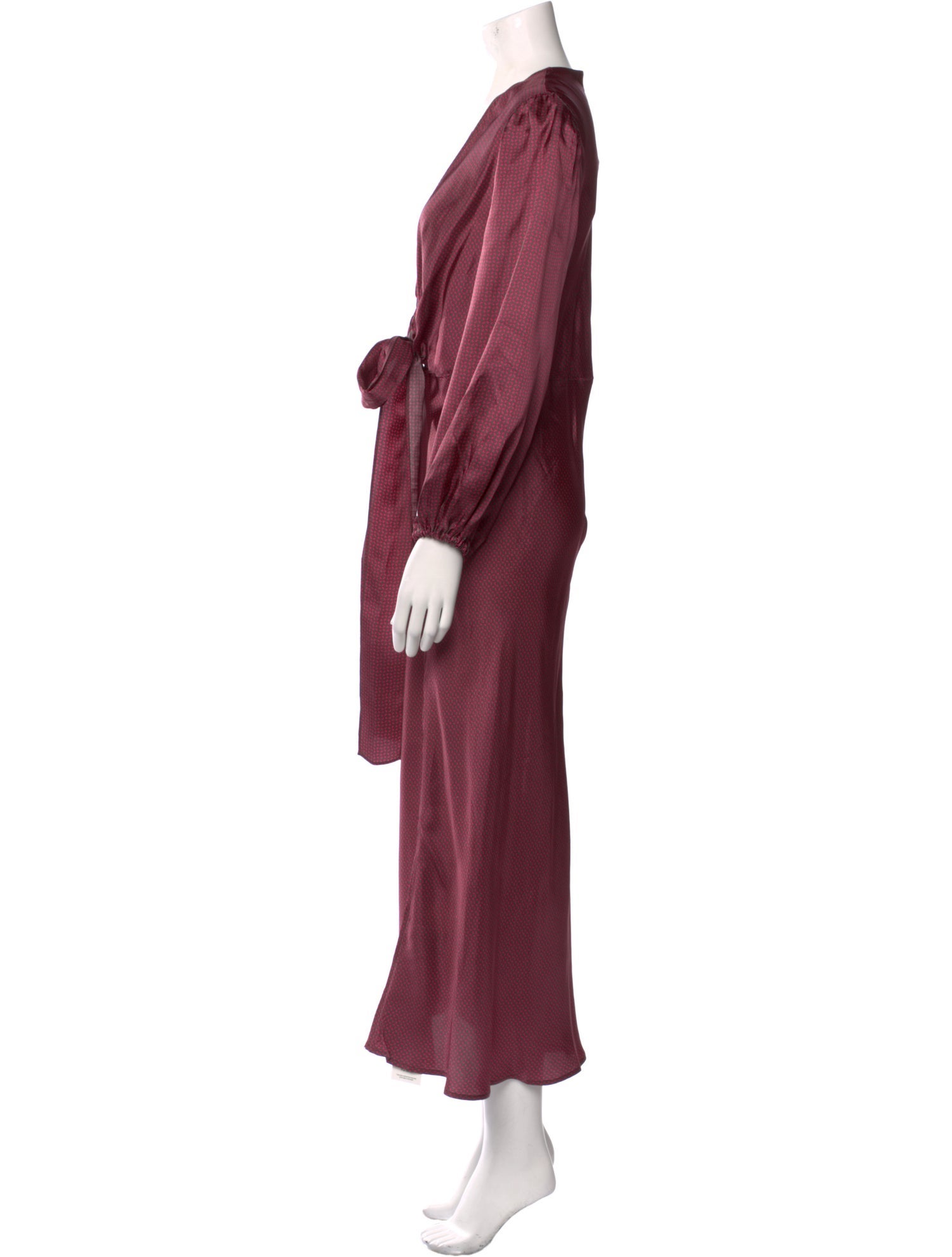 Scanlan Theodore V-Neck Long Dress w/ Tags