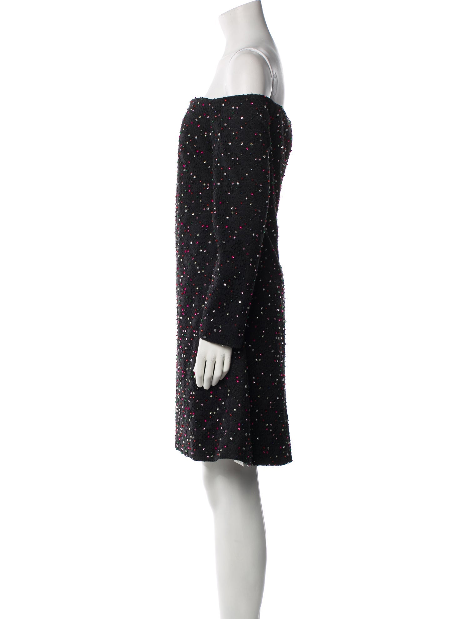 Scanlan Theodore Polka Dot Print Mini Dress