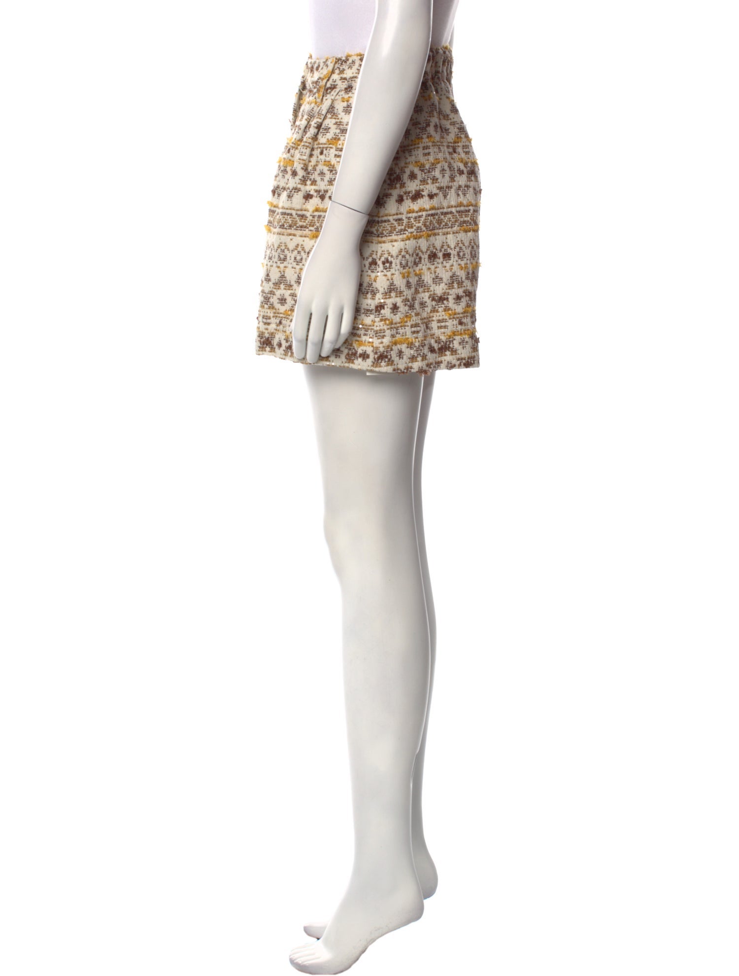 Scanlan Theodore Printed Mini Shorts