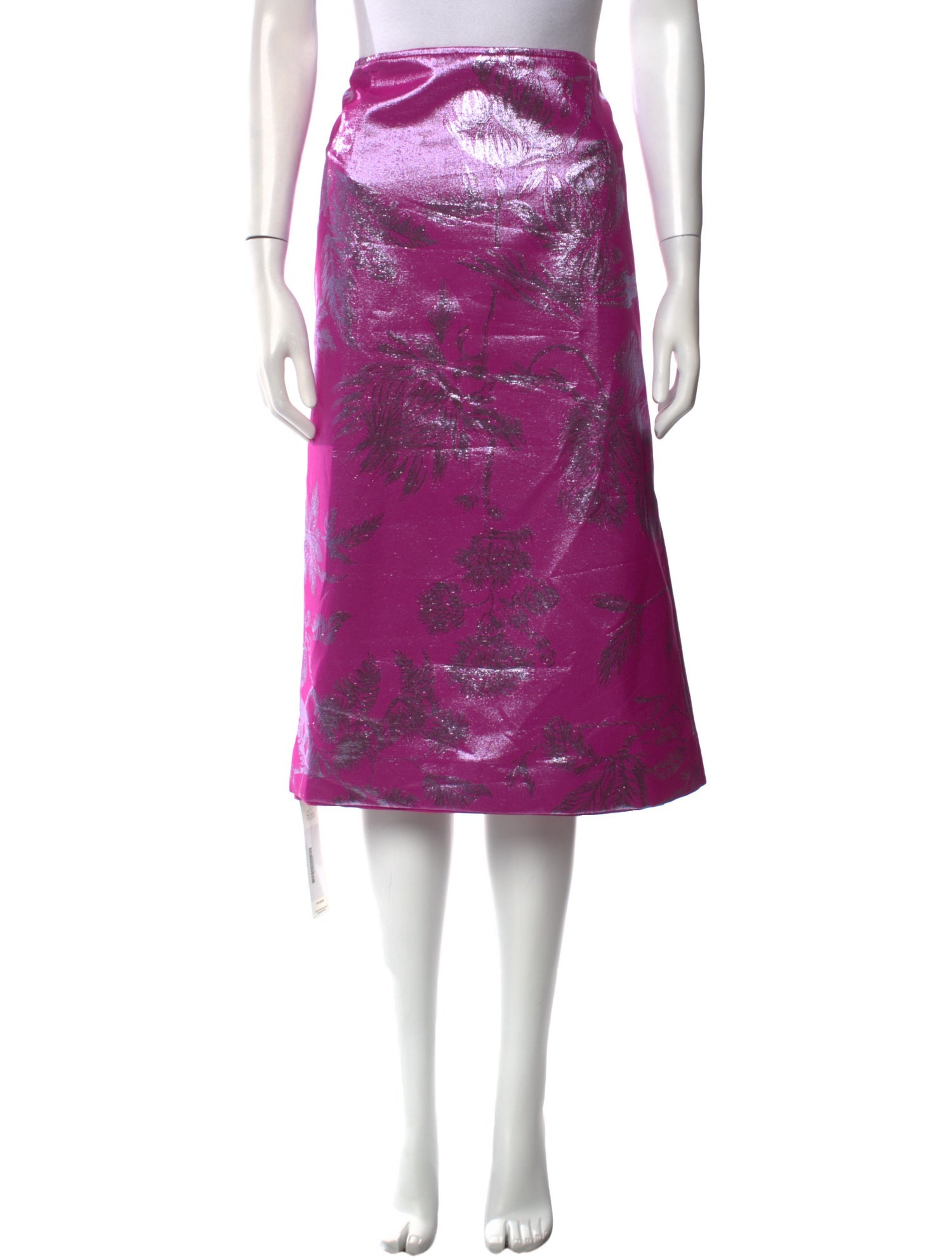 Scanlan Theodore Silk Midi Length Skirt