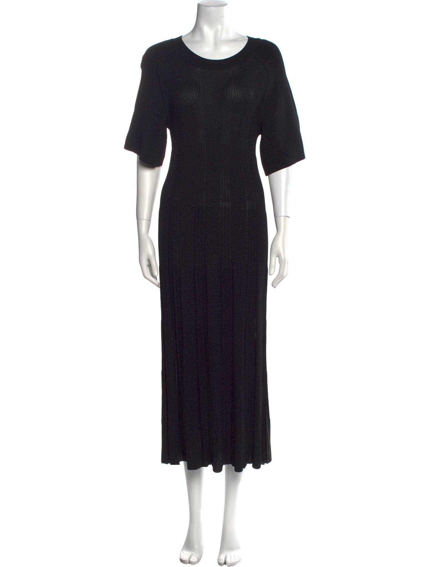 Scanlan Theodore Scoop Neck Long Dress