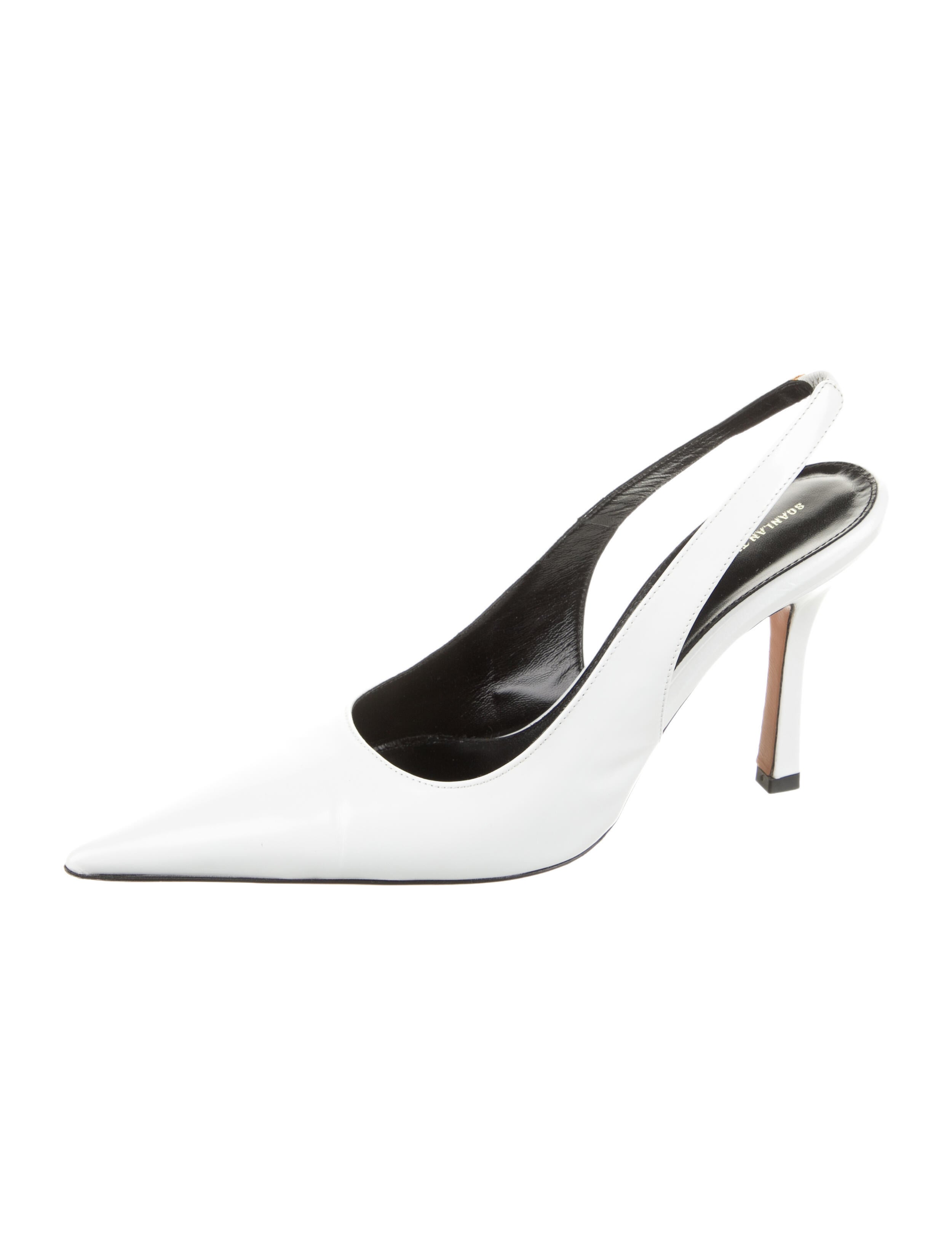 Scanlan Theodore Leather Slingback Pumps