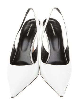 Scanlan Theodore Leather Slingback Pumps