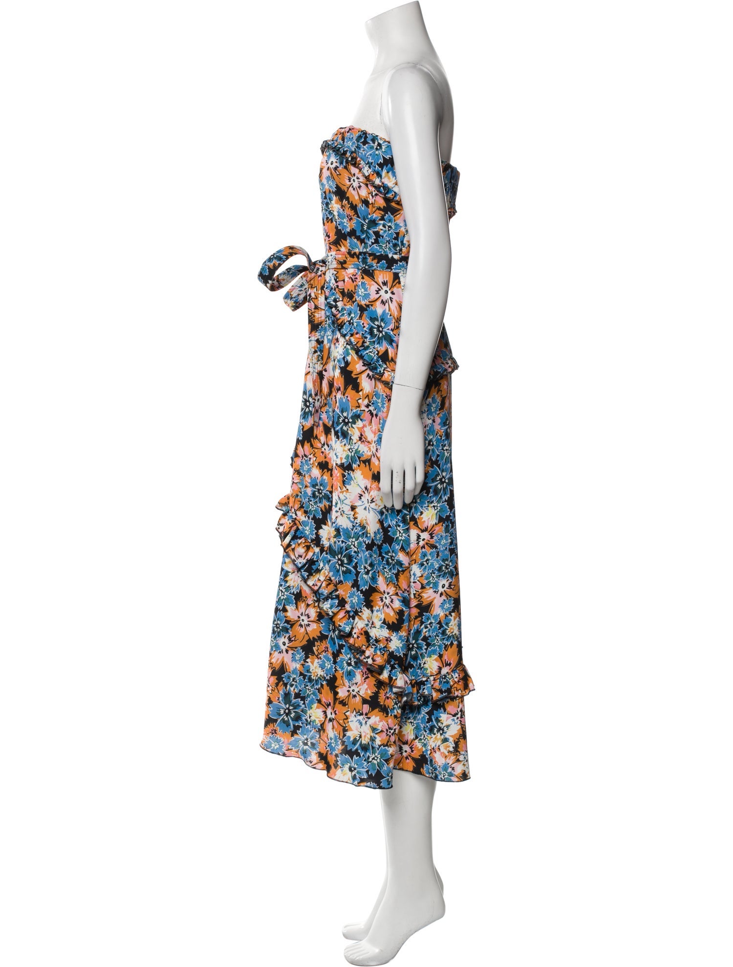 Scanlan Theodore Printed Long Dress