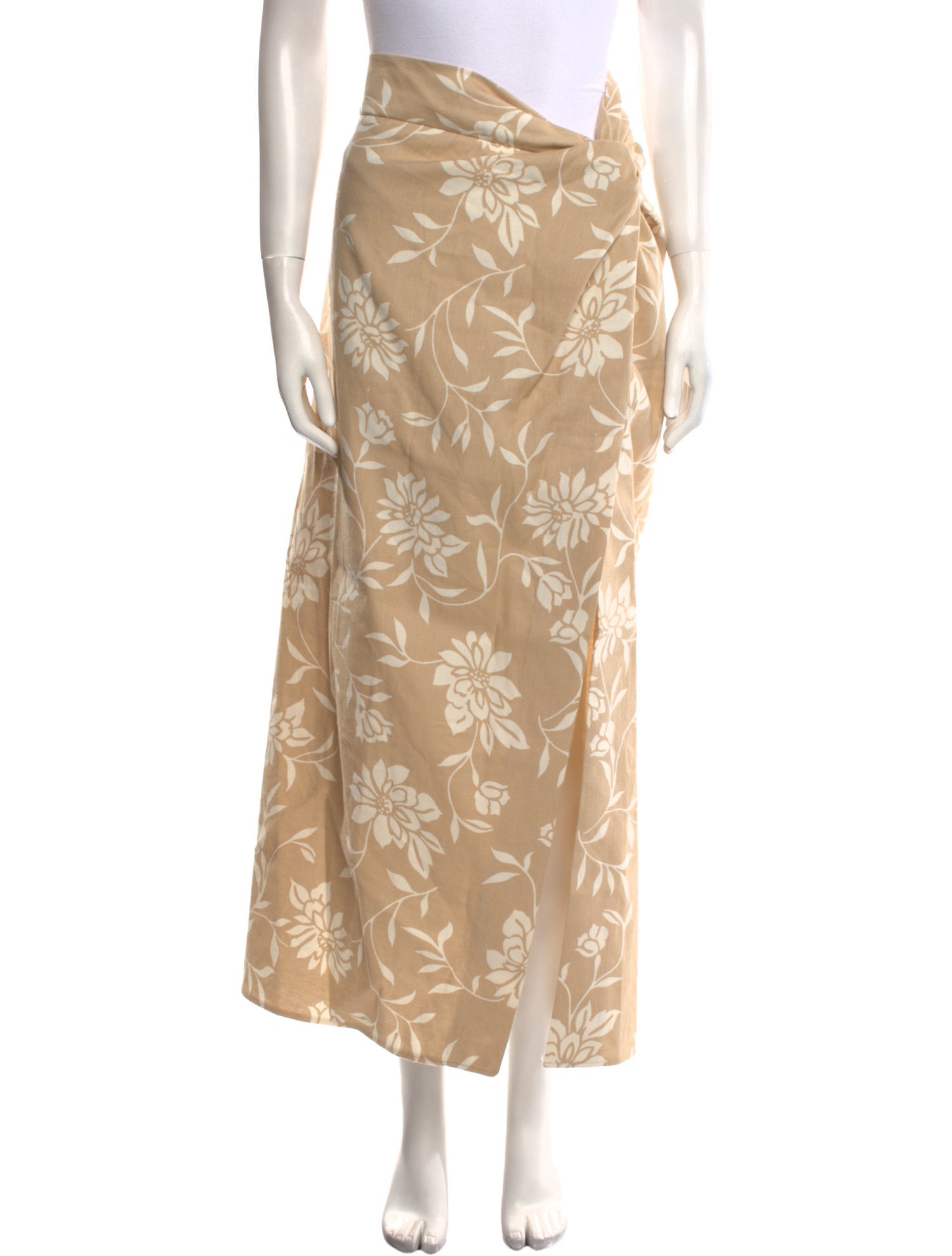 Scanlan Theodore Floral Print Midi Length Skirt w/ Tags