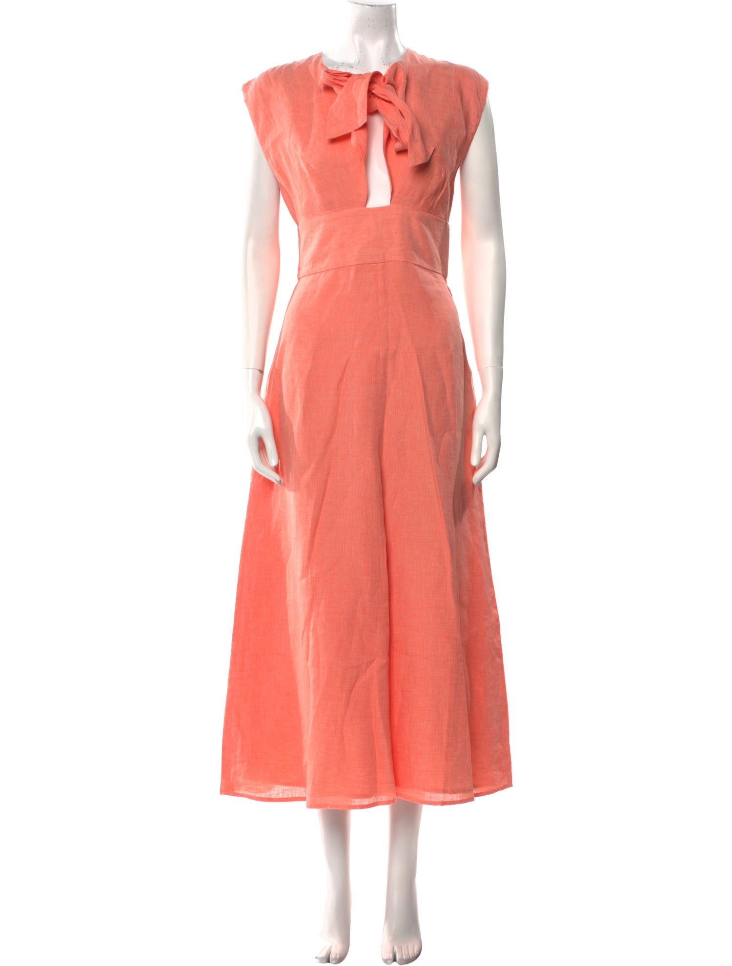 Scanlan Theodore Crew Neck Long Dress w/ Tags