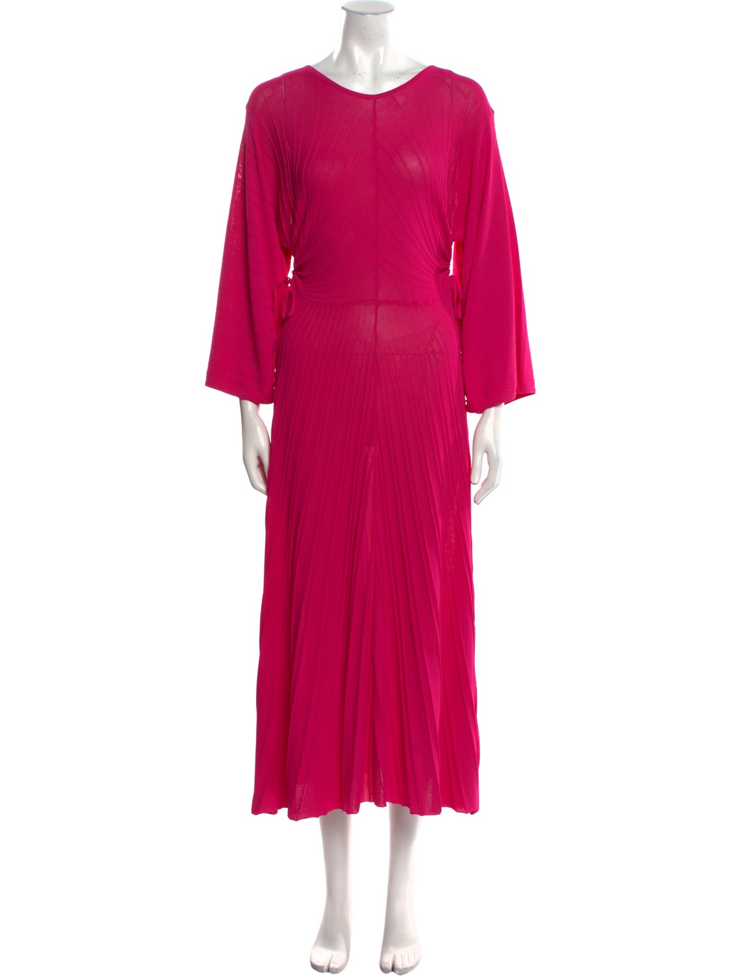 Scanlan Theodore Crew Neck Long Dress