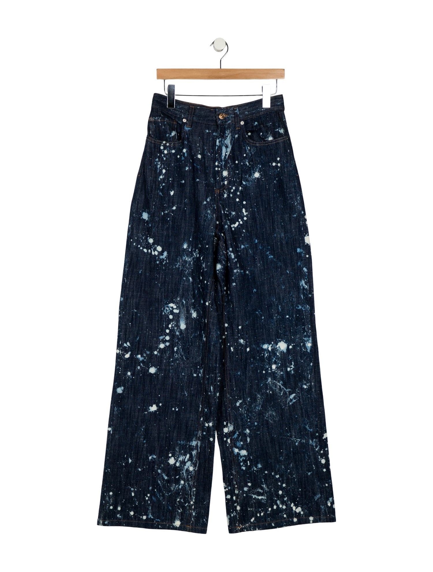 Scanlan Theodore High-Rise Wide Leg Jeans