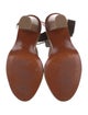 Scanlan Theodore Leather T-Strap Sandals