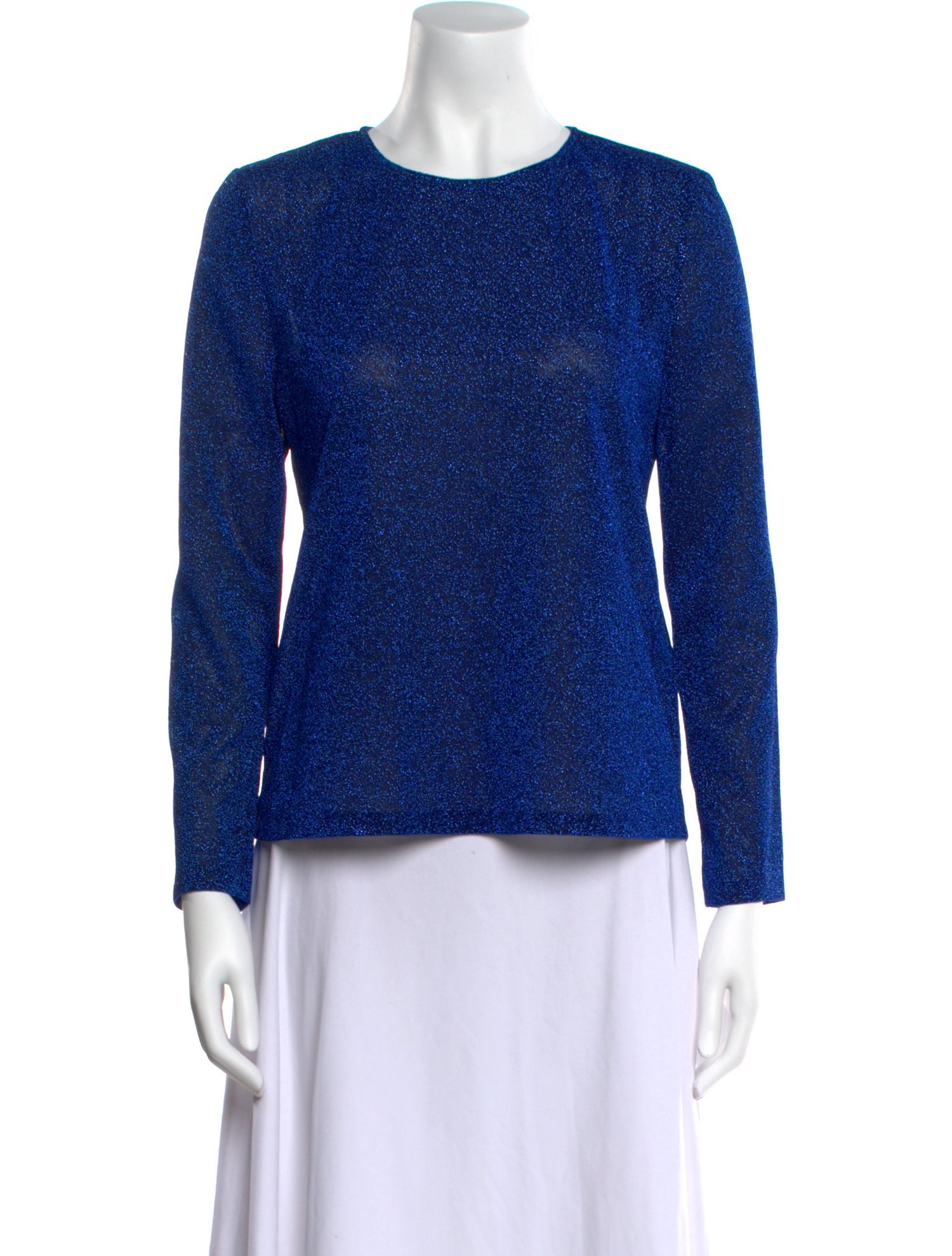 Scanlan Theodore Crew Neck Three-Quarter Sleeve Sweatshirt