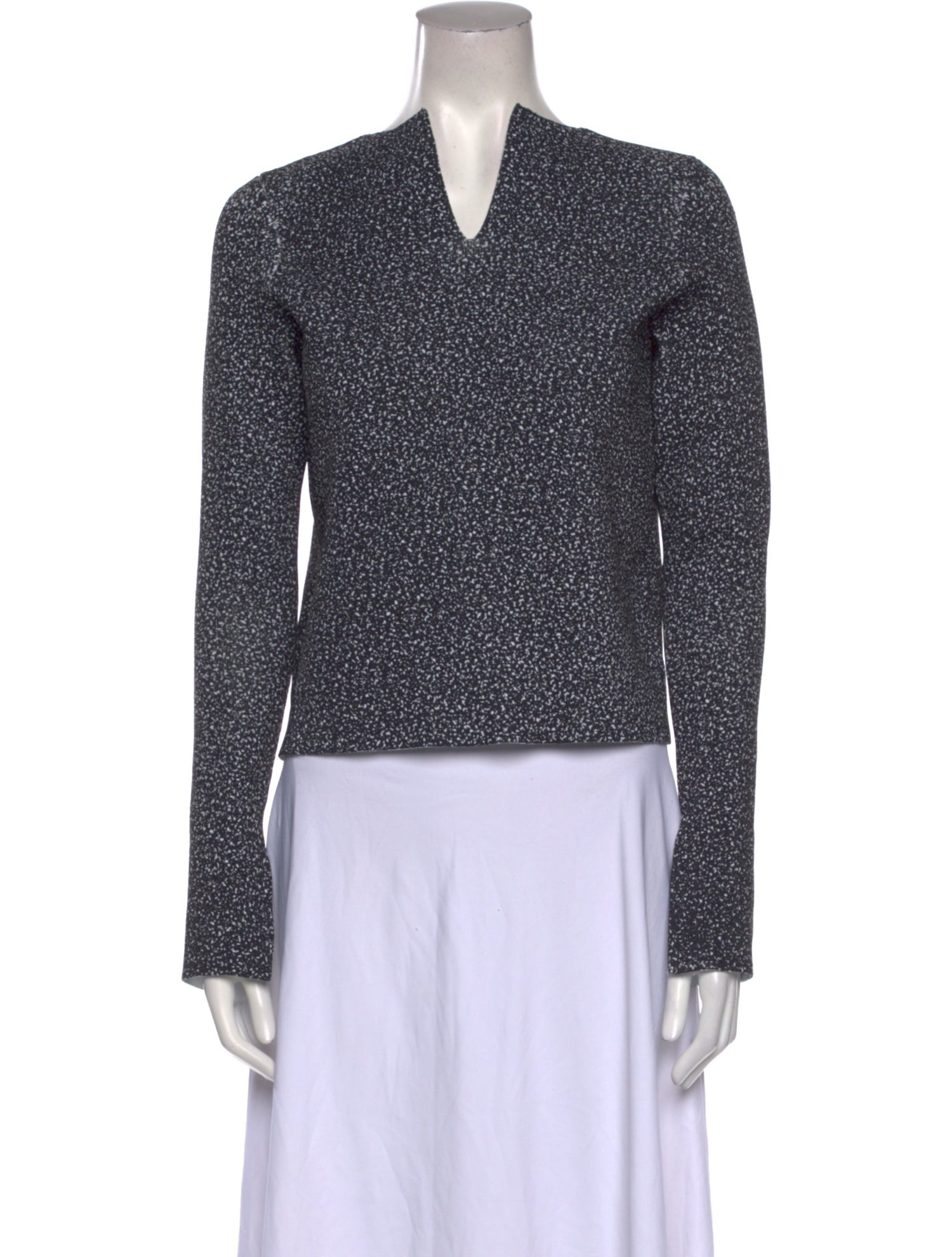 Scanlan Theodore Printed V-Neck Top