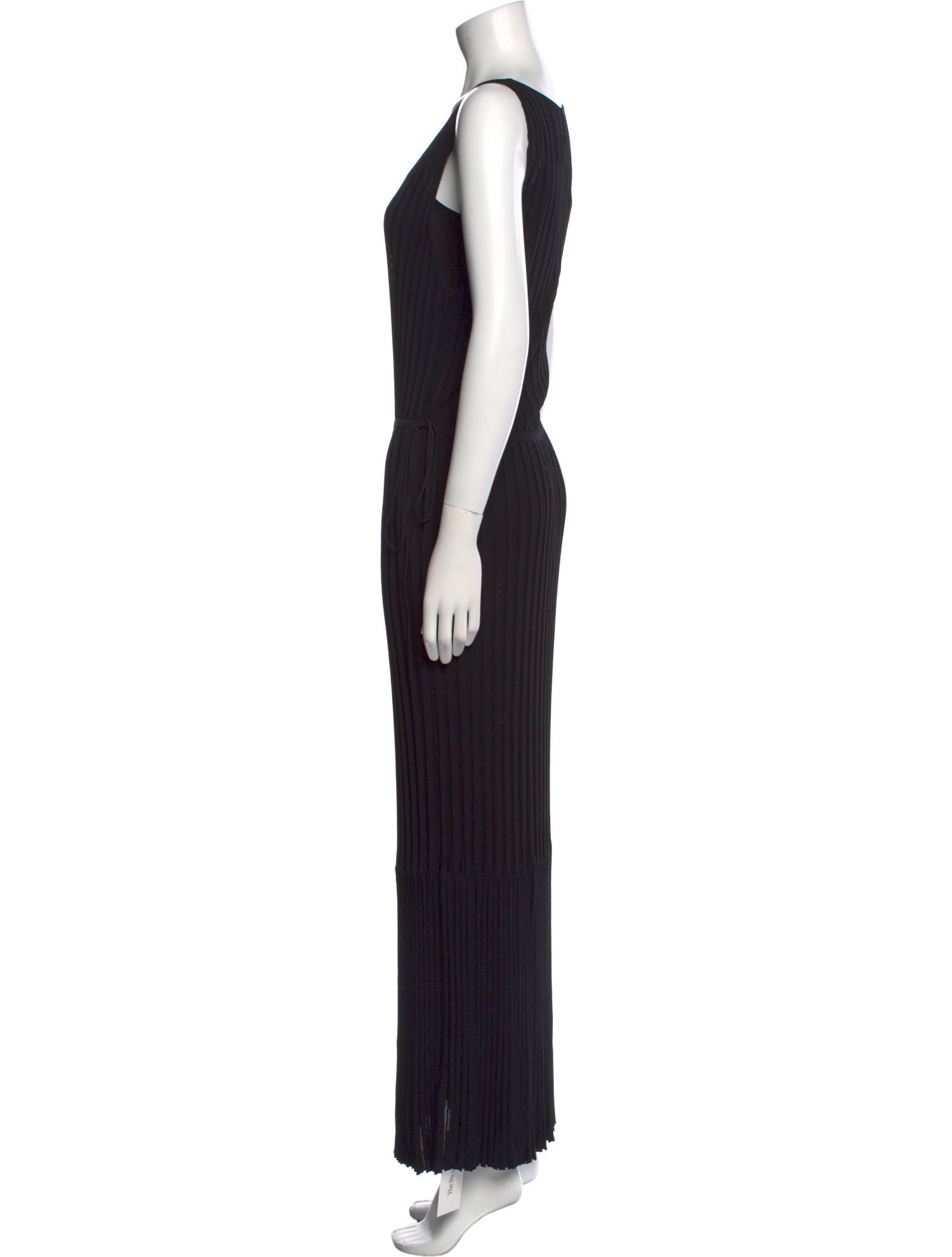 Scanlan Theodore Scoop Neck Long Dress