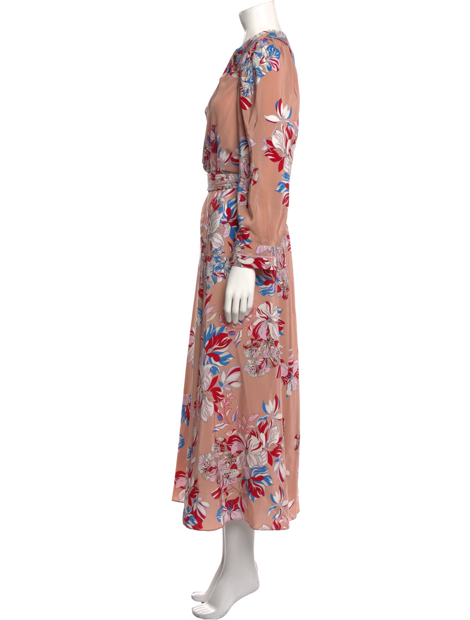 Scanlan Theodore Silk Long Dress