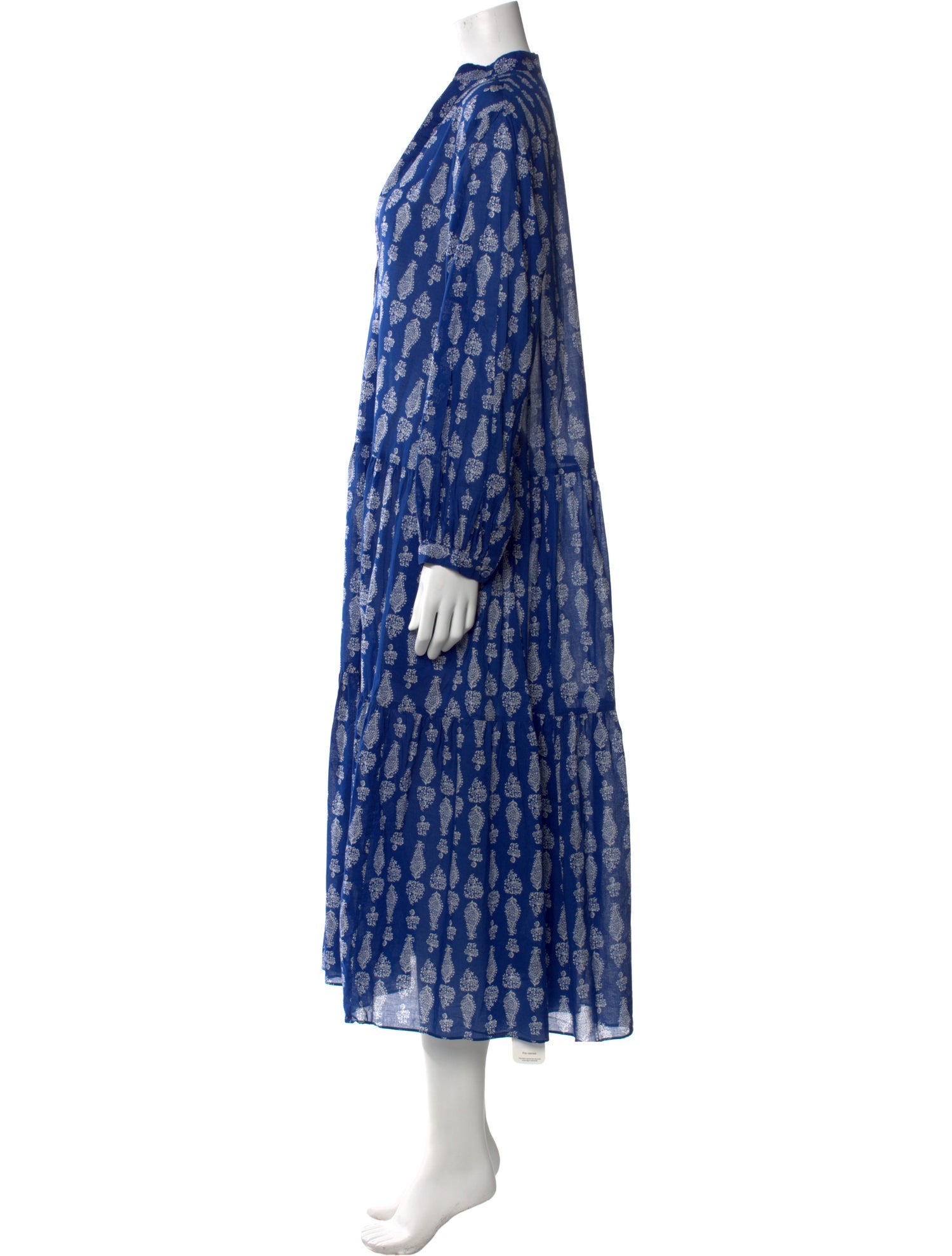 Scanlan Theodore Floral Print Long Dress