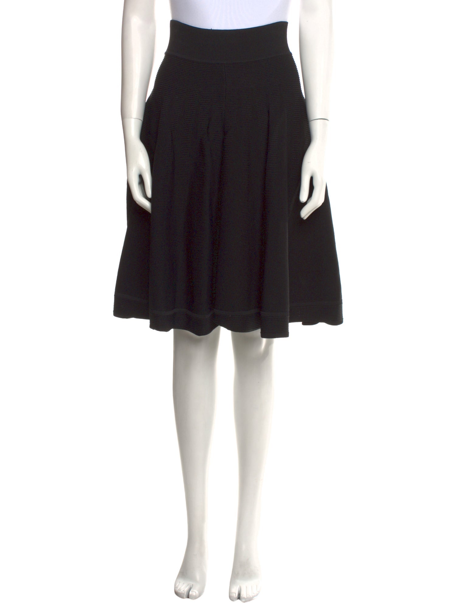 Scanlan Theodore Ruffle Embellishment Knee-Length Skirt