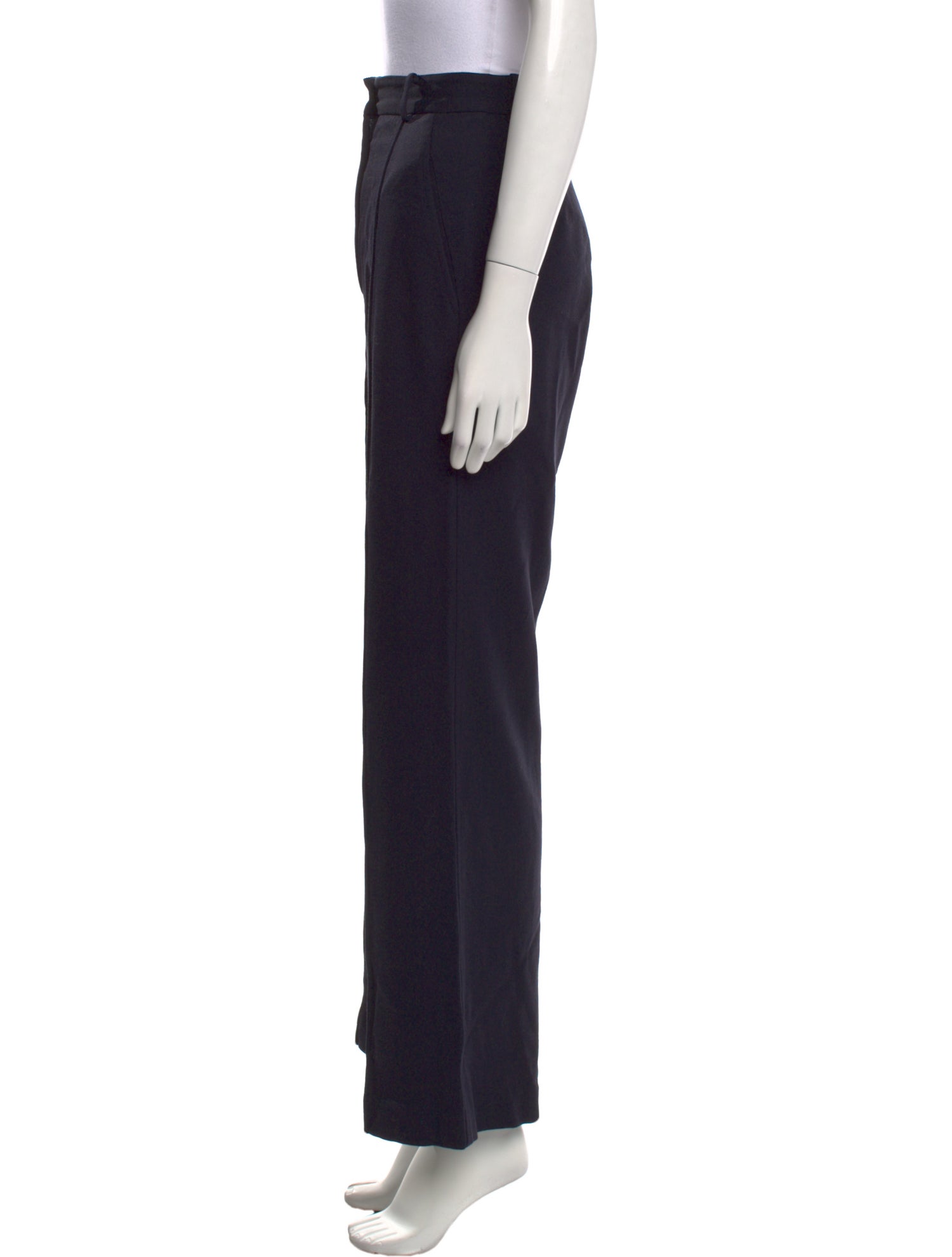 Scanlan Theodore Virgin Wool Wide Leg Pants